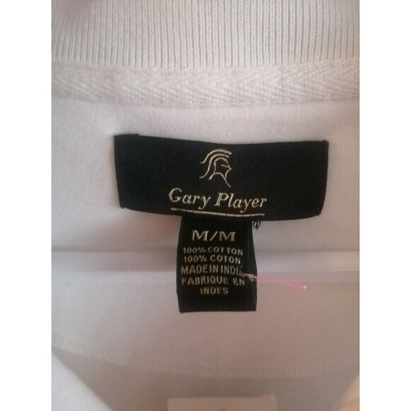 Gary Player Polo All White Size Medium NWT - Picture 3 of 4